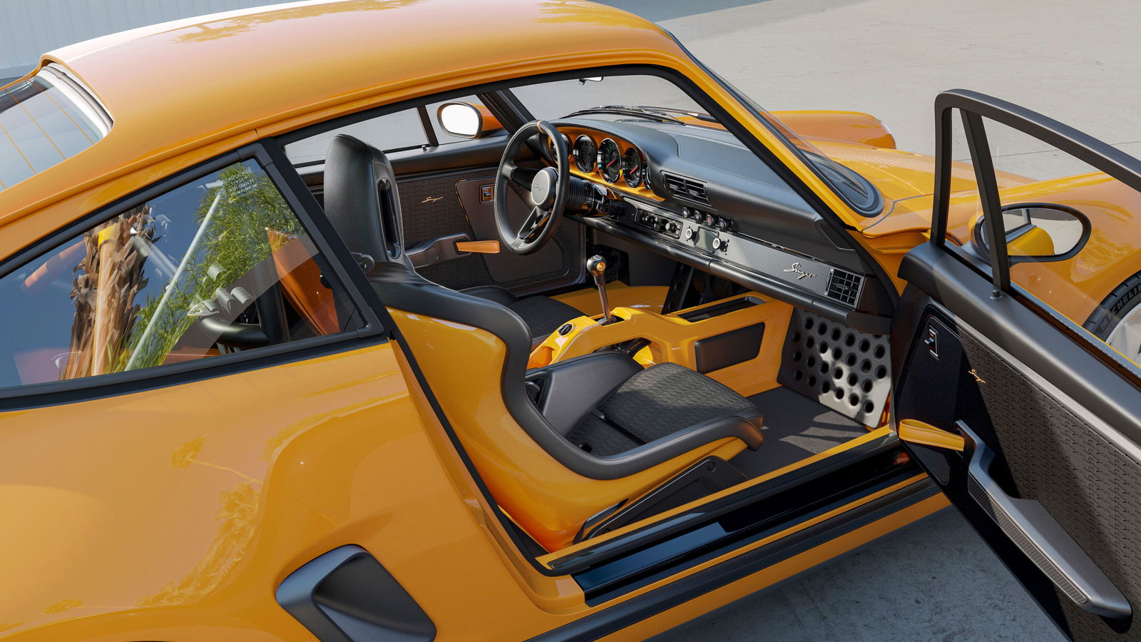 Porsche 911 Carrera Coupe Reimagined by Singer - interior